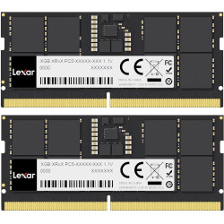 Lexar SODIMM 2x16Go DDR5 RAM 5600MHz, 262-Pin DDR5 SODIMM RAM pour Ordinateur Portable, mémoire Jeu DRAM pour Ordinateur Portabl