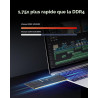 Lexar SODIMM 2x16Go DDR5 RAM 5600MHz, 262-Pin DDR5 SODIMM RAM pour Ordinateur Portable, mémoire Jeu DRAM pour Ordinateur Portabl