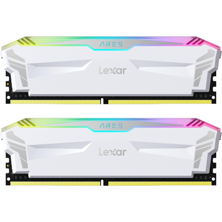 Lexar ARES RGB DDR4 RAM 32Go (2x16Go) 4000MHz, DRAM 288-Pin U-DIMM PC Mémoire RAM, Memoire Haute Performance de jeu, prend en ch