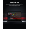 Lexar ARES RGB DDR4 RAM 32Go (2x16Go) 4000MHz, DRAM 288-Pin U-DIMM PC Mémoire RAM, Memoire Haute Performance de jeu, prend en ch