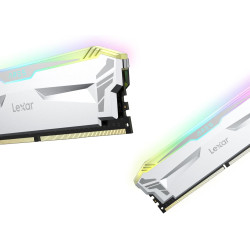 Lexar ARES RGB DDR4 RAM 32Go (2x16Go) 4000MHz, DRAM 288-Pin U-DIMM PC Mémoire RAM, Memoire Haute Performance de jeu, prend en ch