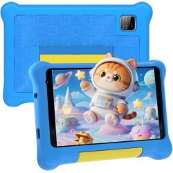 Tablette Enfants 7 Pouces, Android Tablette pour Enfants 5Go+32Go+128Go, Applications pour Enfants Préinstallées et Contrôle Par