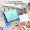 Tablette Enfants 7 Pouces, Android Tablette pour Enfants 5Go+32Go+128Go, Applications pour Enfants Préinstallées et Contrôle Par
