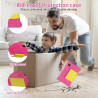 Tablette Enfants 7 Pouces, Android Tablette pour Enfants 5Go+32Go+128Go, Applications pour Enfants Préinstallées et Contrôle Par