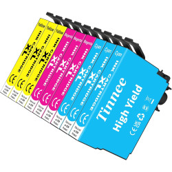 9X Compatible Cartouche Encre Epson xp5105 Compatible pour Epson Expression Home XP-5100 XP-5105 Workforce WF2860 WF2865 WF2880 