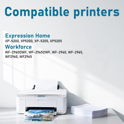 XP-5200 Cartouche d'encre Compatible pour Expression Home XP-5200 XP5200 XP-5205 XP5205 Workforce WF-2960DWF WF-2965DWF WF-2960 