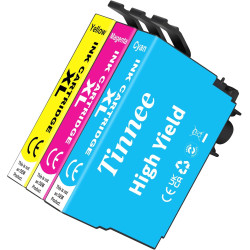 3X Compatible Epson WF-3820 Cartouche Compatible pour Workforce Pro WF-3820 WF-4820 WF-7310 WF-7830 WF-7835 WF-7840 WF-3825 WF-4
