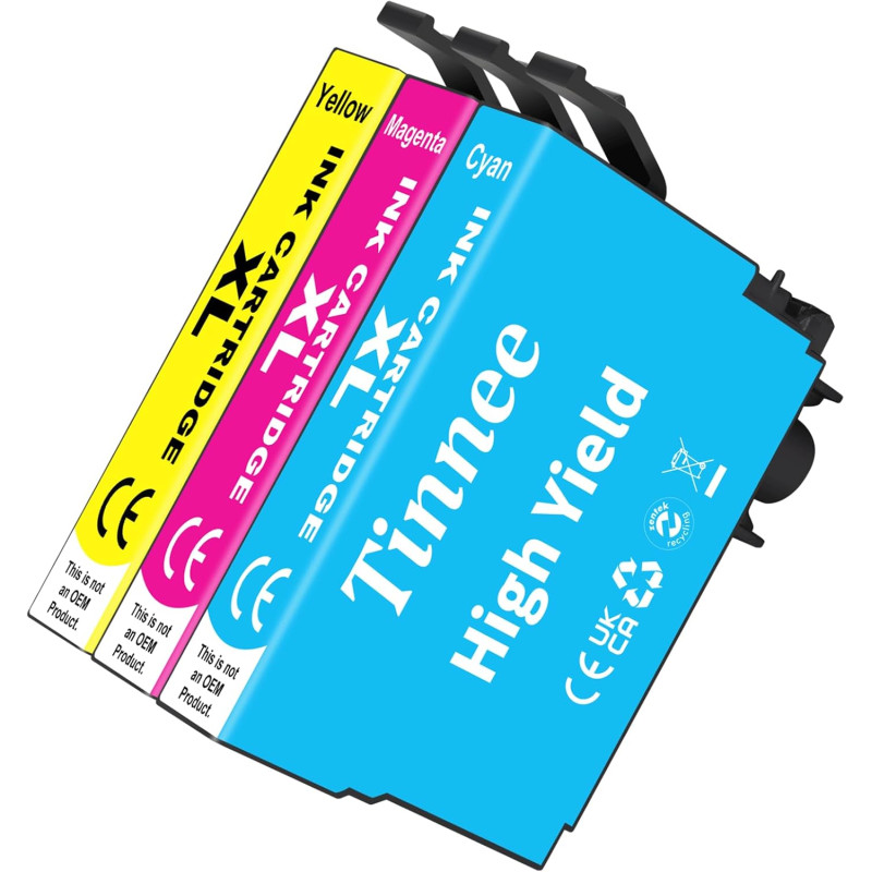 3X Compatible Epson WF-3820 Cartouche Compatible pour Workforce Pro WF-3820 WF-4820 WF-7310 WF-7830 WF-7835 WF-7840 WF-3825 WF-4
