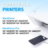 3X Compatible Epson WF-3820 Cartouche Compatible pour Workforce Pro WF-3820 WF-4820 WF-7310 WF-7830 WF-7835 WF-7840 WF-3825 WF-4