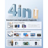 GNASEET Cle USB 256 Go, Clé USB 3.0 Transfert Grande Vitesse, 4 en 1 Clef USB Photo Stick Mémoire Externe pour iOS, Android, Pad