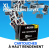 AIRLYSIS Cartouche pour Epson Compatible pour 604XL Encre pour Epson Expression Home XP-2200 XP-2205 XP-3200 XP-4200 XP-4205 XP-