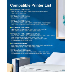305XL Cartouches Noir et Couleur-1200 Pages,Compatible avec Cartouche HP 305 pour DeskJet 2800e/ 2810e/ 2820e/ 2700/ 2710e/ 2720