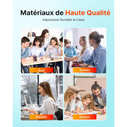 Glliter 302 XL Cartouche d'encre Remplacement pour HP 302 XL Noir et Couleur Cartouche HP 302 Encre pour DeskJet 3639 3630 3632 