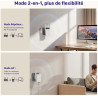Strong Répéteur WiFi 300 Mbps pour Prise Murale – Amplificateur WiFi Puissant, WiFi Repeater avec WPS, Port LAN, Mode Point d’ac