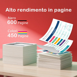 545XL 546XL Cartouches d'encre de Rechange pour Canon 545 546 XL - Lot de Plusieurs Cartouches pour MX490, MX495, MG2550s, MG255