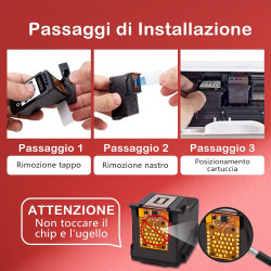 545XL 546XL Cartouches d'encre de Rechange pour Canon 545 546 XL - Lot de Plusieurs Cartouches pour MX490, MX495, MG2550s, MG255