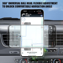 Chargeur sans Fil pour Voiture | Chargeur sans Fil 15W À Vene Et Clip,Support de Charge pour Téléphone Véhicule,pour Véhicules S