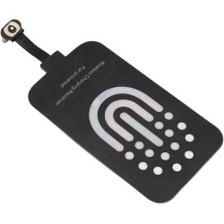 lyrlody Récepteur de Charge sans Fil, Récepteur de Charge sans Fil de Type C, Chargeur Magnétique, Patch de à Double Fonction av