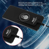 lyrlody Récepteur de Charge sans Fil, Récepteur de Charge sans Fil de Type C, Chargeur Magnétique, Patch de à Double Fonction av