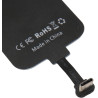 lyrlody Récepteur de Charge sans Fil, Récepteur de Charge sans Fil de Type C, Chargeur Magnétique, Patch de à Double Fonction av