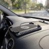 15 W Chargeur de Voiture sans Fil Surélevé Tapis de Charge Rapide Antidérapant avec Plaque d'immatriculation téléphon avec USB C