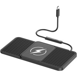 ZORQ Chargeur de Voiture sans Fil pour MG ZS Hybrid+ 2024-2026 Tapis de Charge sans Fil Rapide Antidérapant, Support Telephone V