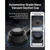 Support magnétique pour téléphone portable 15 W avec fonction de charge, chargeur de voiture inductif avec ventouse puissante et