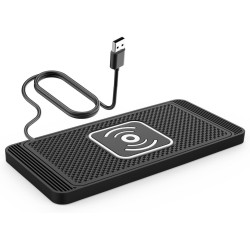 ZORQ Chargeur de Voiture sans Fil pour Mercedes-Benz C-Class W206 2021-2026 Tapis de Charge sans Fil Rapide Antidérapant, Suppor