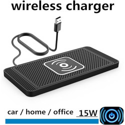ZORQ Chargeur de Voiture sans Fil pour Mercedes-Benz C-Class W206 2021-2026 Tapis de Charge sans Fil Rapide Antidérapant, Suppor