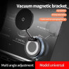 Support de charge magnétique sans fil réglable à 360° pour voiture MagSafe pour iPhone, Samsung, Xiaomi (Noir)