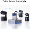 OBSBOT Connecteur multi-cam sans fil compatible avec Tail 2/Tail Air, smartphones et tablettes avec port USB-C