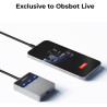 OBSBOT Connecteur multi-cam sans fil compatible avec Tail 2/Tail Air, smartphones et tablettes avec port USB-C