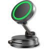 Juzely chargeur telephone voiture pour vw new beetle convertible 2002-2010, ventouse à vide rotatif à 360° et pliable support ch
