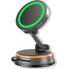 Juzely chargeur telephone voiture pour vw new beetle convertible 2002-2010, ventouse à vide rotatif à 360° et pliable support ch