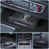 Chargeur Induction Voiture pour Peugeot 208 2019-2023 2024 2025, Tapis de Charge sans Fil Antidérapant 15W Type-C/USB Tapis de C