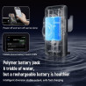 Chargeur de voiture sans fil à pince automatique 15 W avec contrôle à un bouton, compatible avec différents téléphones, port de 