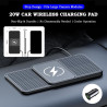Chargeur sans Fil Voiture pour Audi A3 2015 2016 2017 2018 2019 2020 2021 2022-2026, Tapis de Charge Induction 20W, Chargeur Tél