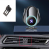 Support telephone voiture induction pour peugeot 308 2016 2017 2018 2019 2020 2021 2022 2023 2024 car wireless charger chargeur 
