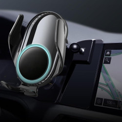 Support telephone voiture induction pour peugeot 308 2016 2017 2018 2019 2020 2021 2022 2023 2024 car wireless charger chargeur 
