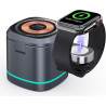 Fabater Station de Charge 3 en 1 pour Montre, écouteurs, Téléphone, Support de Charge Rapide Magnétique, Chargeur sans Fil pour 