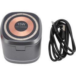 Fabater Station de Charge 3 en 1 pour Montre, écouteurs, Téléphone, Support de Charge Rapide Magnétique, Chargeur sans Fil pour 