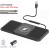 ISTOVO Tapis de Chargement pour Mercedes Benz A Class W177 A250e A260 AMG A45, Charge Induction TéLéPhone Support sans Fil Voitu