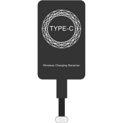 Adaptateur de Charge sans Fil - Adaptateur de Charge sans Fil de Type C - Adaptateur récepteur Rapide de 5 W - Puce de récepteur
