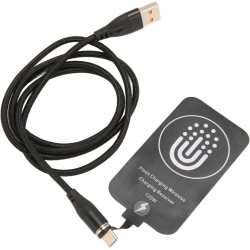 Dioche Reçoit Récepteur de Charge Magnétique sans Fil de Type C de 120 W – Charge Fine et Rapide de 10 W Compatible avec A51, A2
