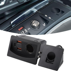 Chargeur sans fil rapide 15 W pour Audi A4 A4L A5 S4 S5 Q5 B8 Compatible avec les modèles OEM
