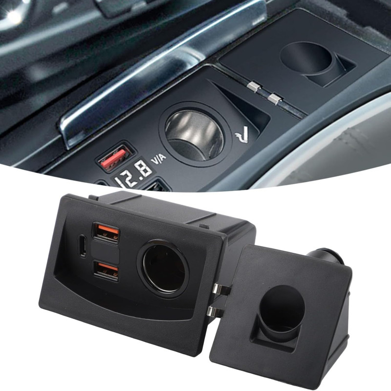 Chargeur sans fil rapide 15 W pour Audi A4 A4L A5 S4 S5 Q5 B8 Compatible avec les modèles OEM