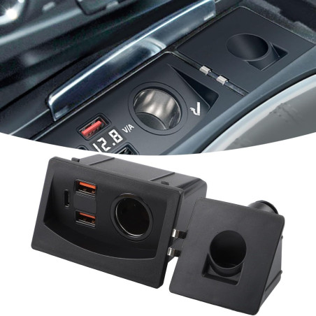 Chargeur sans fil rapide 15 W pour Audi A4 A4L A5 S4 S5 Q5 B8 Compatible avec les modèles OEM