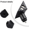 Chargeur sans fil rapide 15 W pour Audi A4 A4L A5 S4 S5 Q5 B8 Compatible avec les modèles OEM