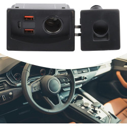 Chargeur sans fil rapide 15 W pour Audi A4 A4L A5 S4 S5 Q5 B8 Compatible avec les modèles OEM