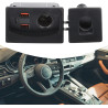 Chargeur sans fil rapide 15 W pour Audi A4 A4L A5 S4 S5 Q5 B8 Compatible avec les modèles OEM